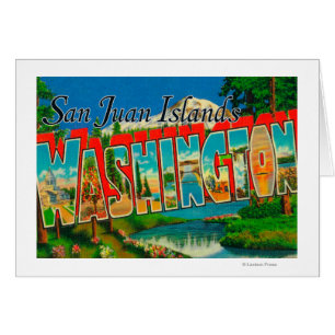 San- Juaninseln, WashingtonLarge Buchstabe