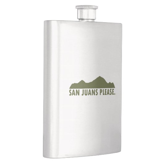 San Juans Bitte Flachmann (Rechts)