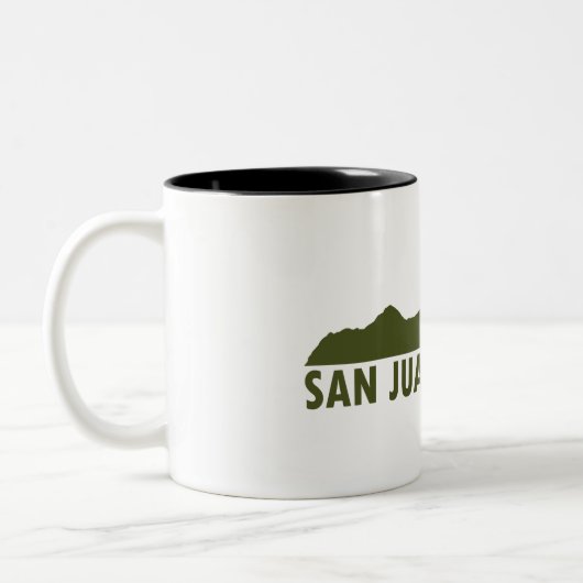 San Juans Bitte Zweifarbige Tasse (Links)