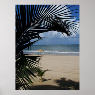 San- Juanstrand Puerto Rico Poster