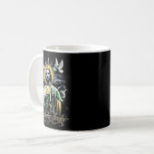 San Judas Tadeo Religious Art Catholic Saints Desi Kaffeetasse (Vorderseite Links)