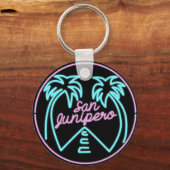 San Junipero Black Mirror Schlüsselanhänger (Vorderseite)