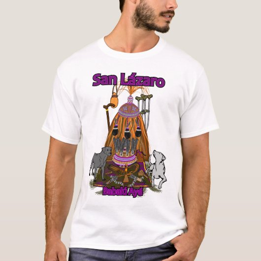 San lázaro, babalú ayé T-Shirt (Vorderseite)