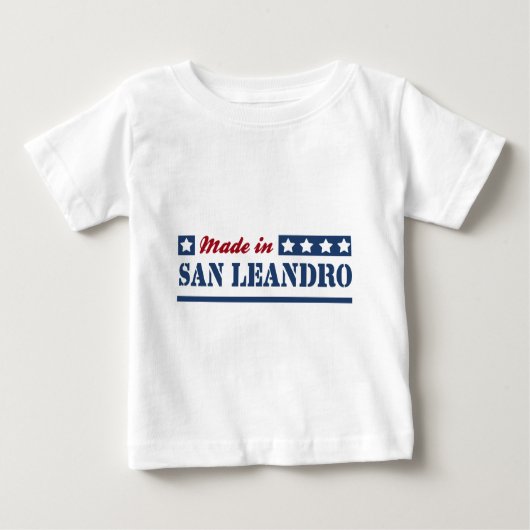 San Leandro CA.png Baby T-shirt (Vorderseite)