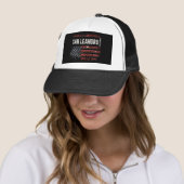 San Leandro California Truckerkappe (Beispiel)