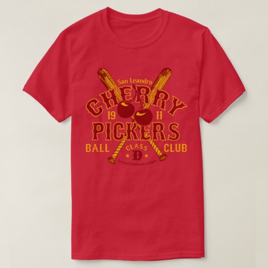 San Leandro Cherry Pickers T-Shirt (Design vorne)