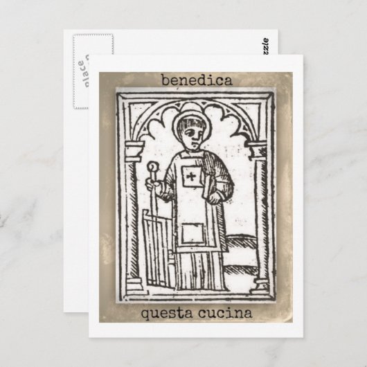 San Lorenzo Postkarte (Vorne/Hinten)