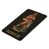 San Lorenzo von Rom, Patron von Cooks Magnet (Linke Seite)