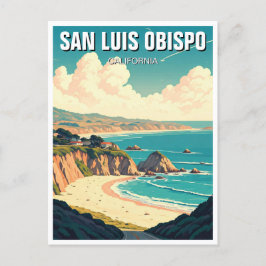 San Luis Obispo California Postkarte