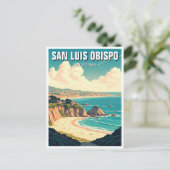 San Luis Obispo California Postkarte (Stehend Vorderseite)