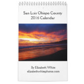 San Luis Obispo County 2016 Kalender (Titelbild)