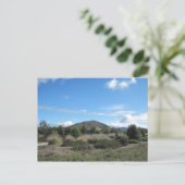 San Luis Obispo Hügel auf der Los Osos Road Postkarte (Stehend Vorderseite)