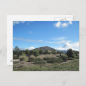 San Luis Obispo Hügel auf der Los Osos Road Postkarte (Vorne/Hinten)