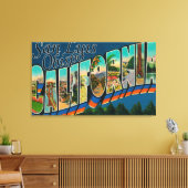 San Luis Obispo, Kalifornien, Großbuchstaben Leinwanddruck (Insitu (Wohnzimmer))