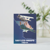 San luis obispo Kalifornien Karte (Stehend Vorderseite)