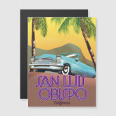 San Luis Obispo Magnetkarte (Vorne/Hinten)
