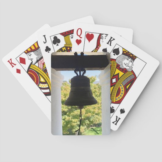 San Luis Obispo Mission Church Bell Spielkarten (Rückseite)