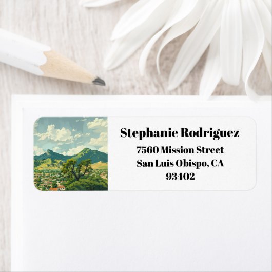 San Luis Obispo SLO Rücksendeadresse California (Insitu)