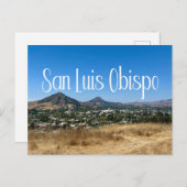 San Luis Obispo Terrace Hill Fotografie Postkarte (Vorne/Hinten)