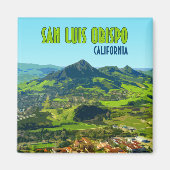 San Luis Obispo Vintag Magnet (Vorne)