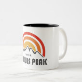 San Luis Peak Zweifarbige Tasse (VorderseiteRechts)