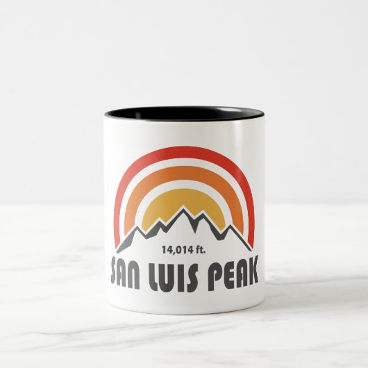 San Luis Peak Zweifarbige Tasse (Mittel)