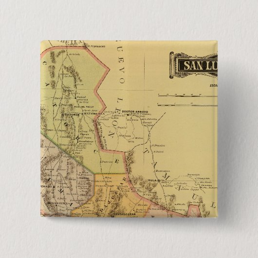 San Luis Potosi Button (Vorderseite)