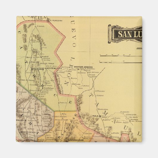 San Luis Potosi Magnet (Vorne)
