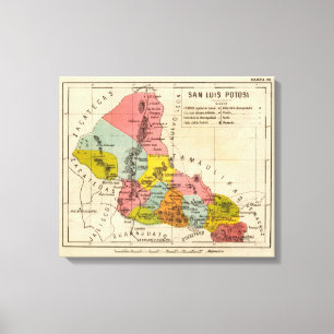 San Luis Potosi, Mexiko 2 Leinwanddruck