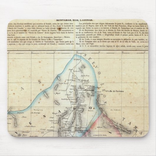 San Luis Potosi, Mexiko 2 Mousepad (Vorne)