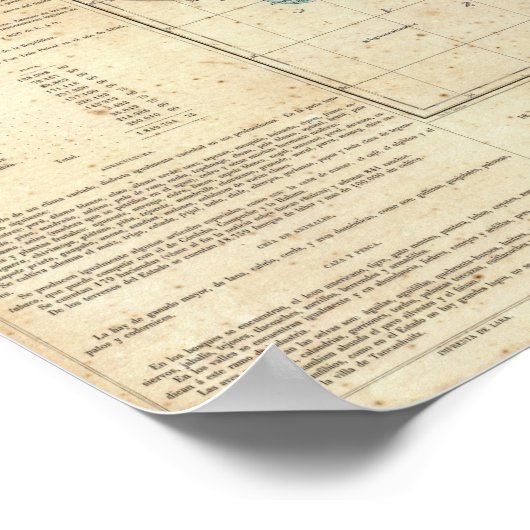 San Luis Potosi, Mexiko 2 Poster (Ecke)