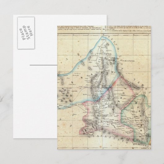 San Luis Potosi, Mexiko 2 Postkarte (Vorne/Hinten)