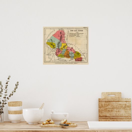 San Luis Potosi, Mexiko Poster (Küche)