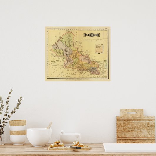 San Luis Potosi Poster (Küche)