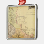 San Luis Potosi Silbernes Ornament (Links)