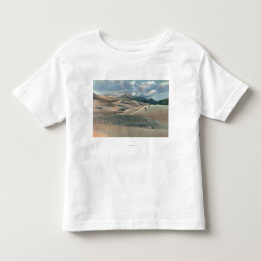 San Luis-Tal, Colorado - große Sanddünen Kleinkind T-shirt (Vorderseite)