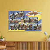 San Luis Valley, Colorado - Großer Brief Leinwanddruck (Insitu (Wohnzimmer))