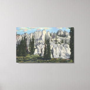 San Luis Valley, Colorado - Wheeler National Leinwanddruck