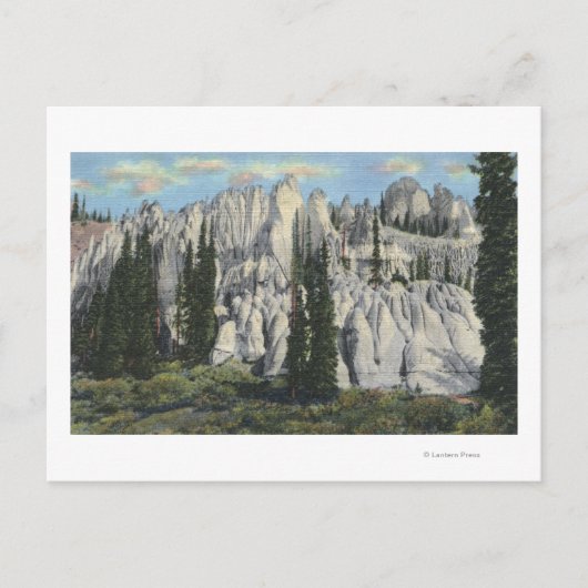 San Luis Valley, Colorado - Wheeler National Postkarte (Vorderseite)