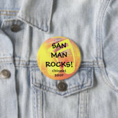 San-Mann schaukelt II Chicago! 2007 Button (Beispiel)