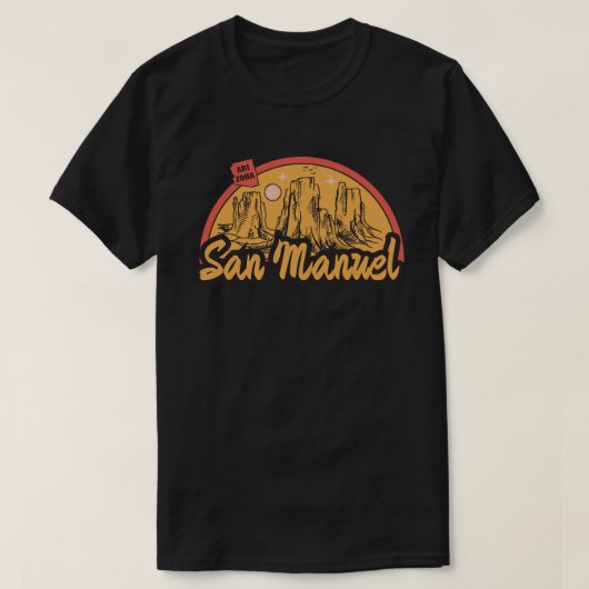 San Manuel, Arizona T - Shirt (Design vorne)
