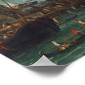 San Marco, Venedig - Antonio Joli Kunstposter Poster (Ecke)