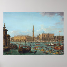San Marco, Venedig - Antonio Joli Kunstposter