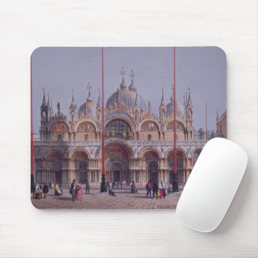 San Marco, Venedig, graviert durch Brizeghel Mousepad (Mit Mouse)