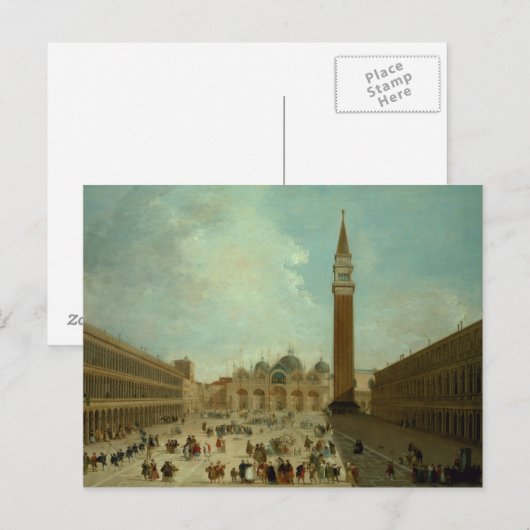 San Marco, Venedig Postkarte (Vorne/Hinten)