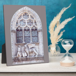 San Marco Winged Lion Glasfenster Fotoplatte