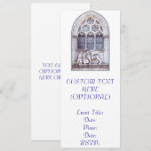 San Marco Winged Lion Window Einladung (Vorne/Hinten)