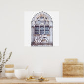San Marco Winged Lion Window Poster (Küche)