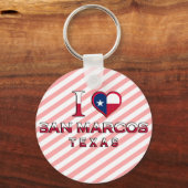 San Marcos, Texas Schlüsselanhänger (Vorderseite)
