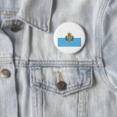 San Marein - San Marino Flag Button (Beispiel)